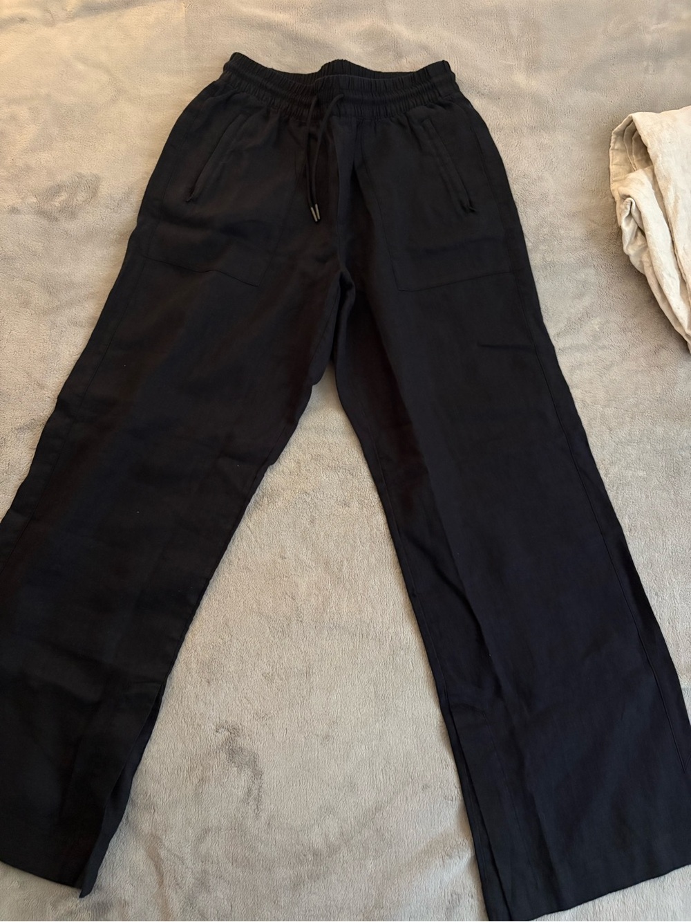Athleta Retreat Linen High Rise Wide Leg
Pant